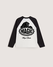 Cargar imagen en el visor de la galería, Raglan tee Black Panther
