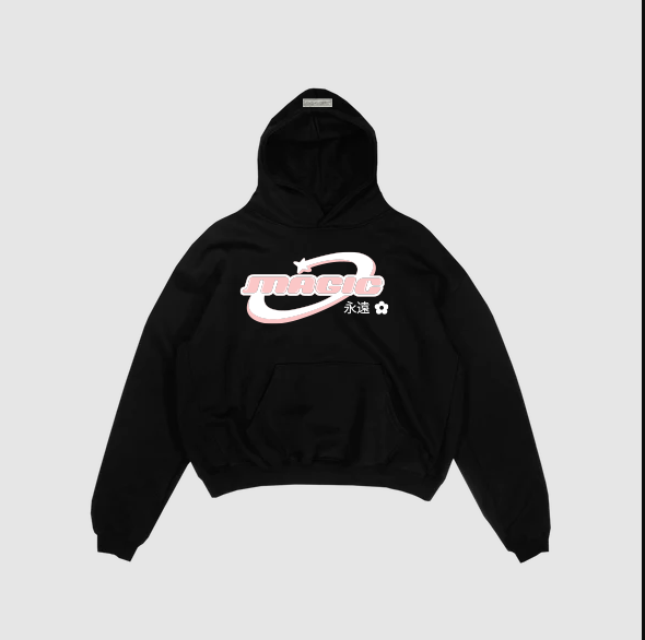 Hoodie Boxy Black