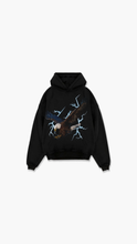 Cargar imagen en el visor de la galería, Hoodie Eagle Black
