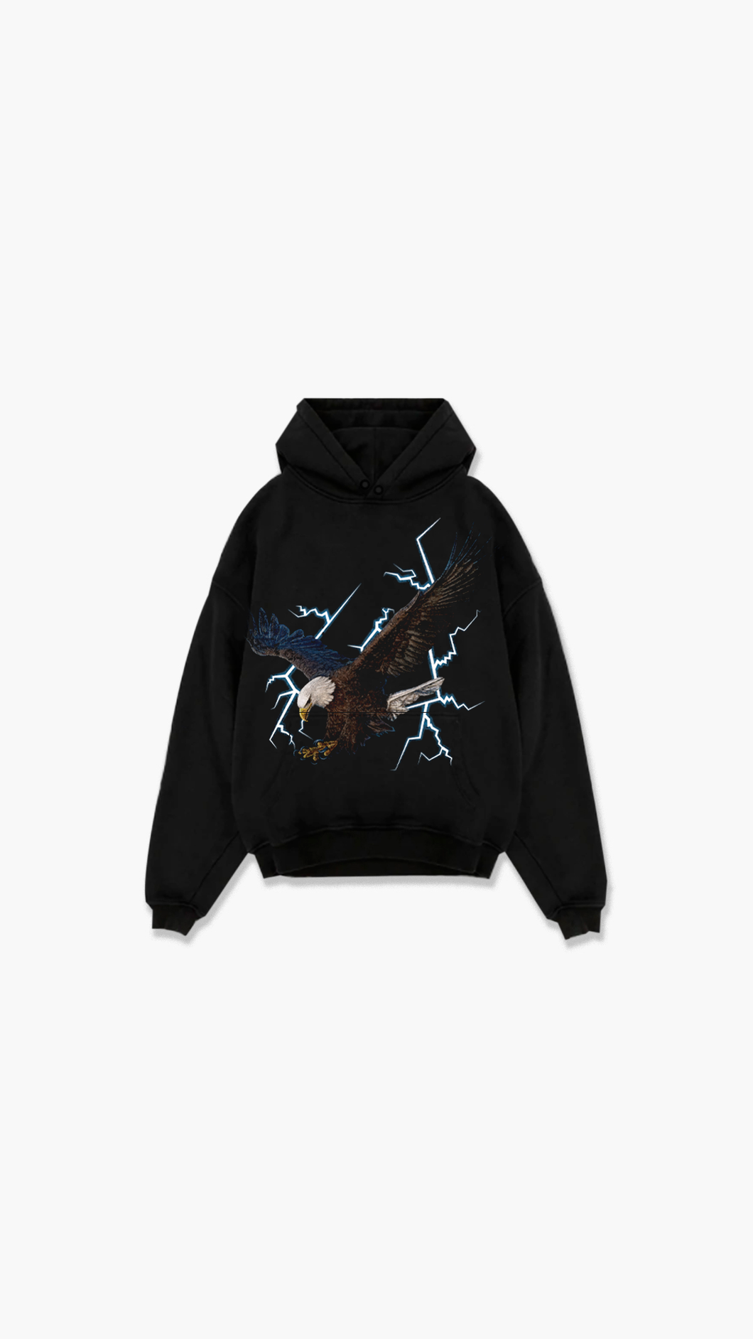 Hoodie Eagle Black